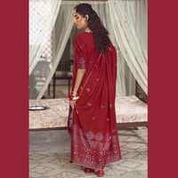 Ideas Linen Karandi Jacquard Unstitched Suit MJ-22083 3PC - image 2