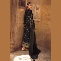Ideas Pashmina Shawl Unstitched Suit AP-22018 3PC - image 2