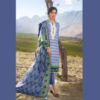 Ideas Unstitched Printed Pashmina Shawl Embroidered Suit AP-12083 3PC - image 5
