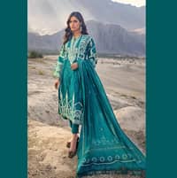 Ideas Unstitched Printed Pashmina Shawl Suit AP-12051 3PC - image 2