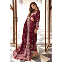 Ideas Raw Silk Unstitched Suit RW-22003 3PC - image 2