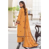 Ideas Karandi Embroidered Unstitched Suit AY-22011 3PC - image 3