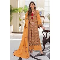 Ideas Karandi Embroidered Unstitched Suit AY-22011 3PC - image 2