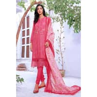 Embroidered Dobby Unstitched Suit DB-32012 3PC - image 2