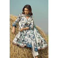 Lawn Unstitched Digital Printed Suit CL-32207 3PC - image 5
