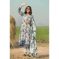 Lawn Unstitched Digital Printed Suit CL-32207 3PC - image 3