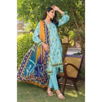 Lawn Unstitched Digital Printed Suit CL-32208 3PC - image 5