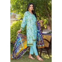 Lawn Unstitched Digital Printed Suit CL-32208 3PC - image 3