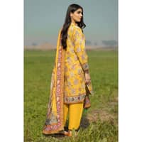 Lawn Unstitched Digital Printed Suit CL-32260 3PC - image 3