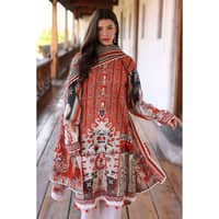 Lawn Unstitched Digital Printed Suit CL-32340 3PC - image 3
