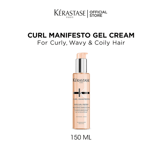 Kerastase Curl Manifesto Gel Cream - Styling for Waves & Curls 150ml