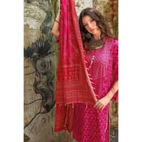 Unstitched Chunri Lawn Suit CL-32039A 3PC - image 3