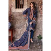 Chunri Lawn Unstitched Suit CL-22069A 3PC - image 4