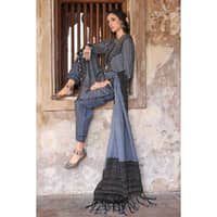 Chunri Lawn Unstitched Suit CL-22067A 3PC - image 3