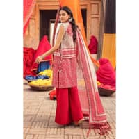Chunri Lawn Unstitched Suit CL-22212A 3PC - image 4