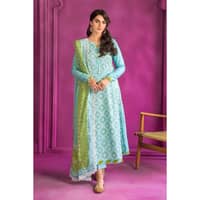 Embroidered Chunri Lawn Unstitched Suit CL-32202 3PC - image 2