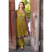 Unstitched Chunri Lawn Suit CL-32039B 3PC - image 3