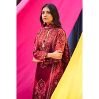 Chunri Lawn Unstitched Suit CL-22213B 3PC - image 4