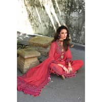 Chunri Lawn Unstitched Suit CL-22067B 3PC - image 5