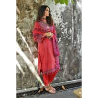 Chunri Lawn Unstitched Suit CL-22067B 3PC - image 4