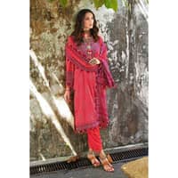 Chunri Lawn Unstitched Suit CL-22067B 3PC - image 2