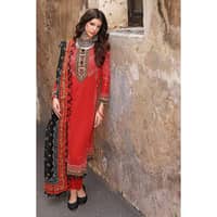 Chunri Lawn Unstitched Suit CL-32092B 3PC - image 2