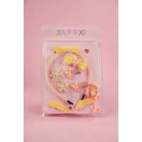 Penguins Baby Girl Hair Band & Ties Set
