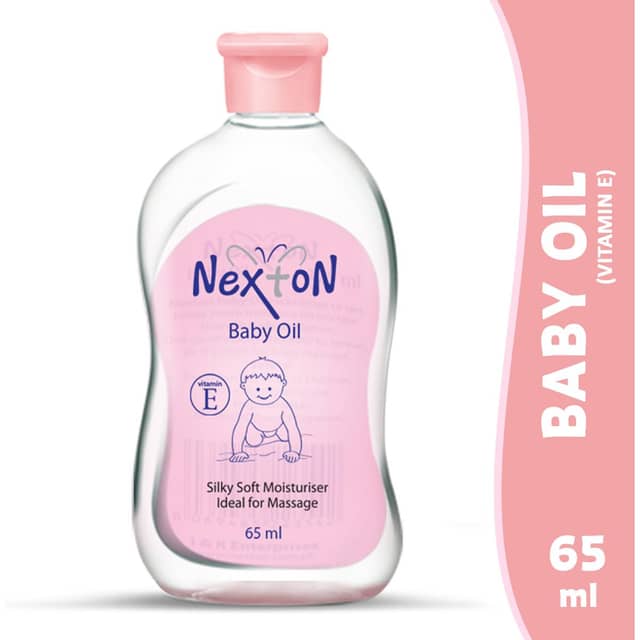 Nexton  Vitamin E Baby Oil Pink 65ml