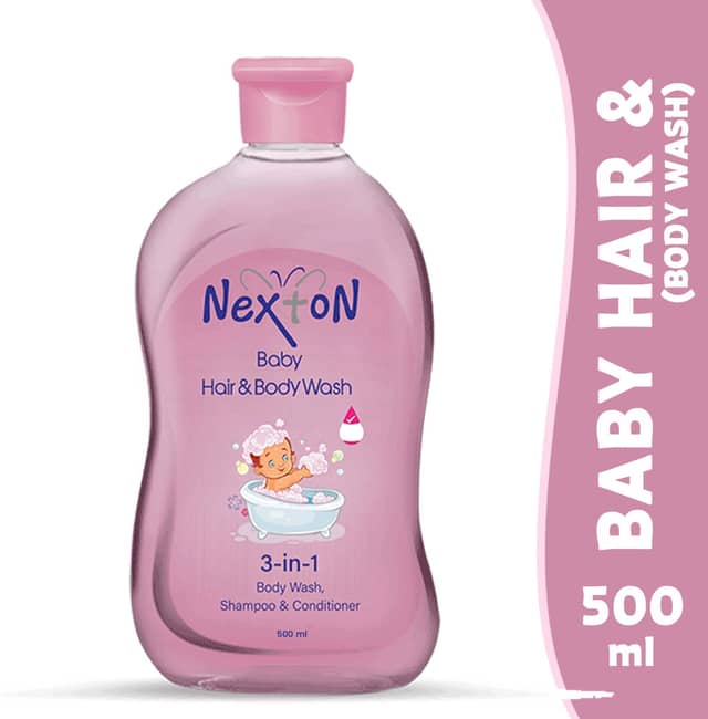 Nexton Baby Hair & Body Wash 3in1  500ml