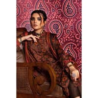 Ideas Cotton Linen Unstitched Suit K-32002 3PC - image 5