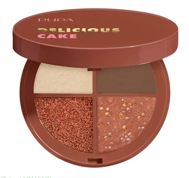 Pupa Delicious Cake Scented Eyeshadow Palette - Caramel Cake