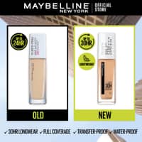 Maybelline New York SuperStay Full Coverage 24H Liquid Foundation - image 3