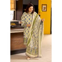 Ideas Printed Lawn Unstitched Suit CL-42080 A 3PC - image 2