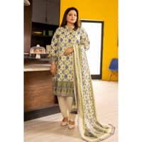 Ideas Printed Lawn Unstitched Suit CL-42080 A 3PC - image 3