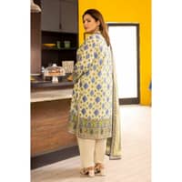 Ideas Printed Lawn Unstitched Suit CL-42080 A 3PC - image 4