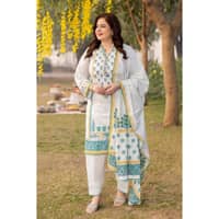 Ideas Printed Lawn Unstitched Suit CL-42138 B 3PC - image 2
