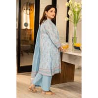 Ideas Printed Lawn Unstitched Suit CL-42194 A 3PC - image 4