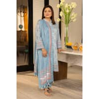 Ideas Printed Lawn Unstitched Suit CL-42194 A 3PC - image 6