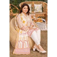 Ideas Printed Lawn Unstitched Suit CL-42195 B - image 5