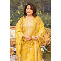 Ideas Embroidered Printed Lawn Unstitched Suit CL-42081 3PC - image 6