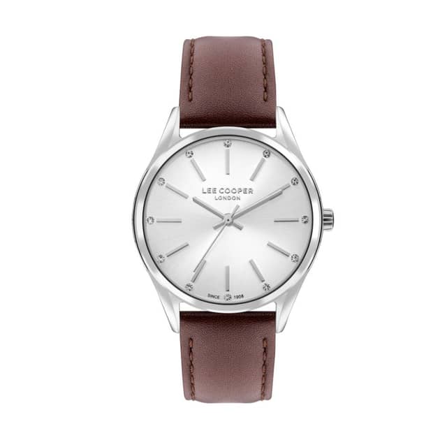 Lee Cooper Ladies Super Metal Watch LC07871.334	Brown