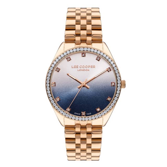 Lee Cooper Ladies Super Metal Watch LC07831.490	Blue