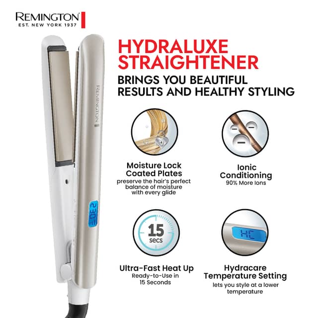 S8901 Remington Hydraluxe Ceramic Straightener