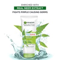 Garnier Skin Active Neem Purifing Face Wash 100ml - image 3