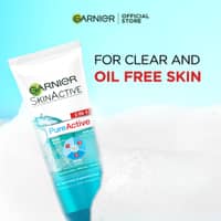 Garnier Skin Active 3-in-1 Clay Face Wash Mask Scrub - image 2