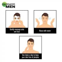 Garnier Men Power White 2-in-1 Fairness Facewash and Shaving Foam 100ml - image 4