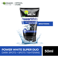 Garnier Men Turbo Bright Super Duo Foam 50 ml For Brighter Skin