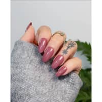 Nail Queen Rosy Glitter Nails - image 2