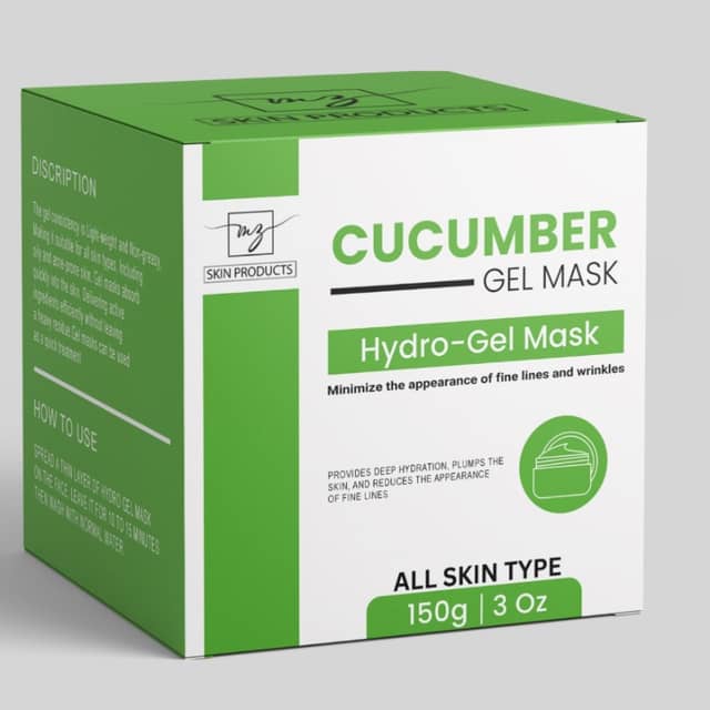 MZ Skin Cocumber Hydro  Gel Mask 150g