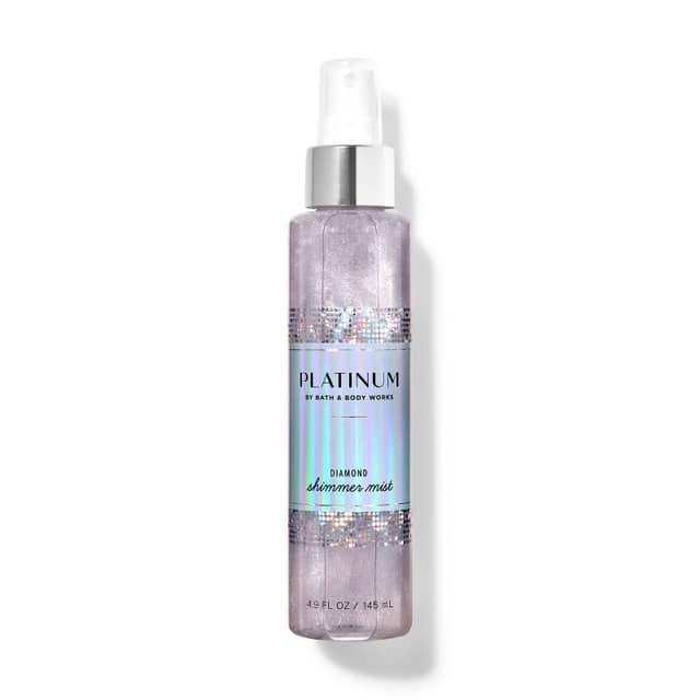 Bath And Body Works Platinum Diamond Shimmer Mist 145ml